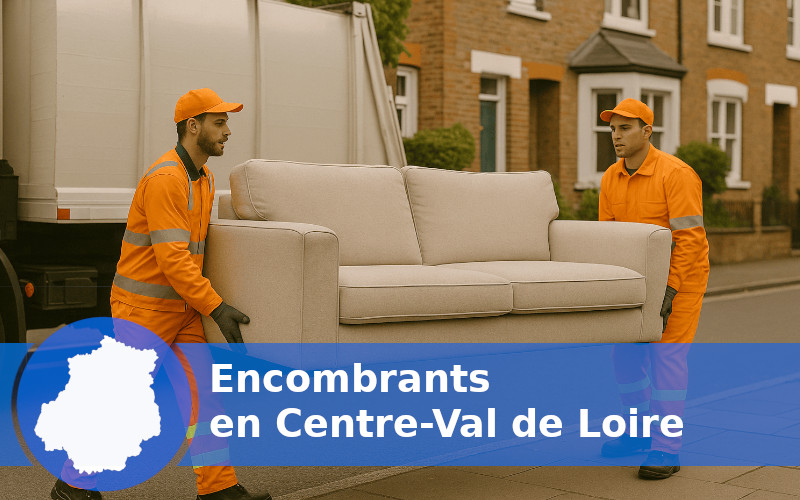 Enlèvement d'un canapé encombrant en Centre-Val de Loire