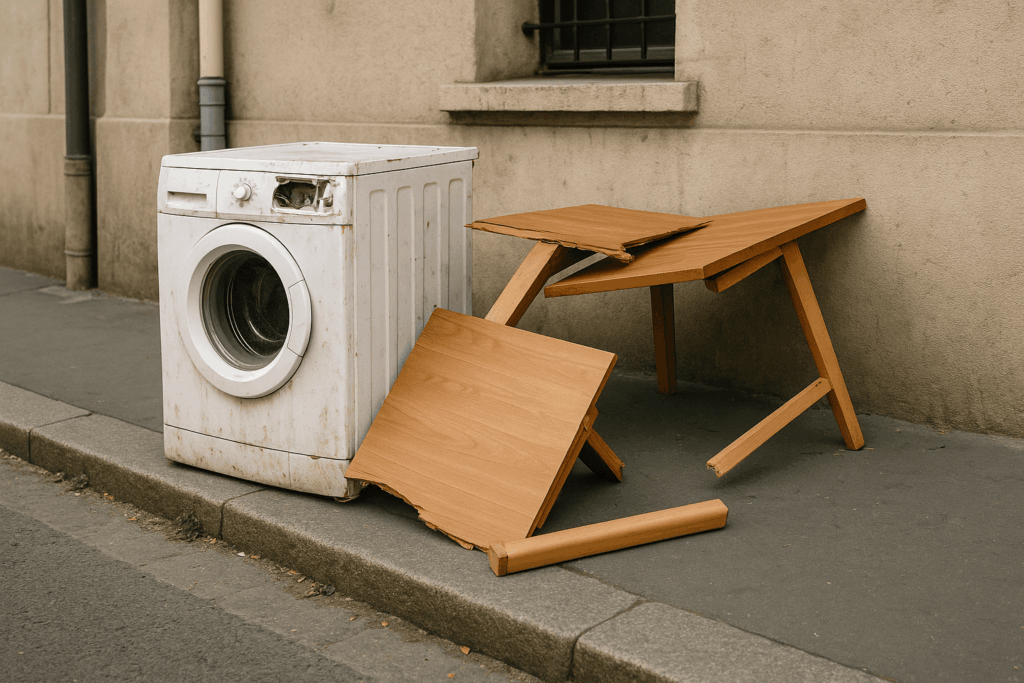 Encombrants à Saint-Denis