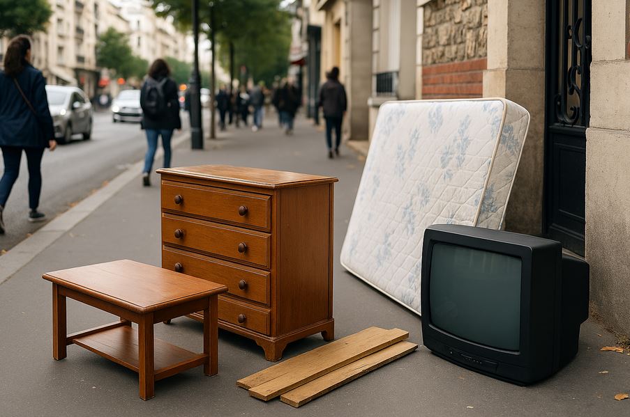 Encombrants à Pantin