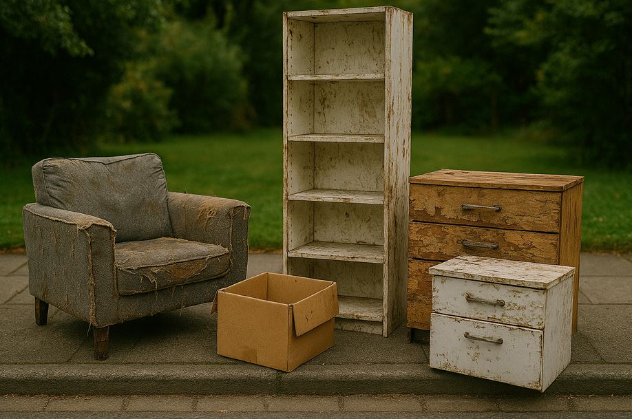 Dépôt d'encombrant à Carpentras