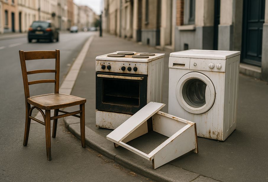 Encombrants à Croix