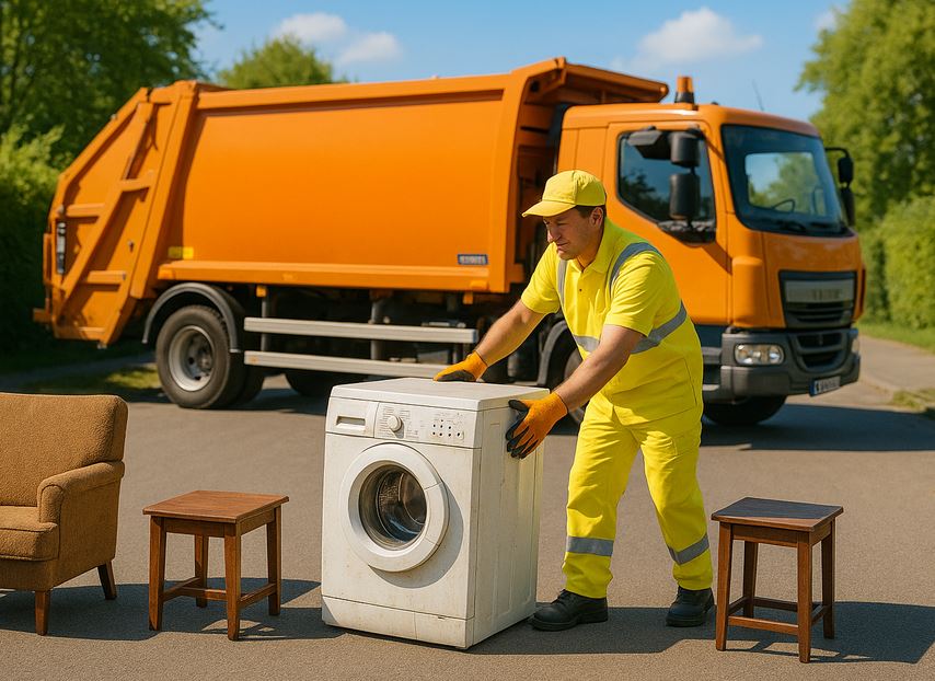 Collecte d'encombrants à Lambersart