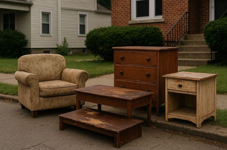 Encombrants au Creusot