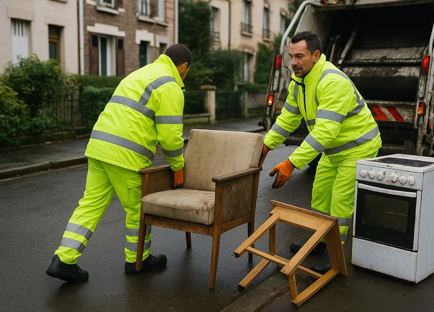 Enlèvement d'encombrants à Armentières