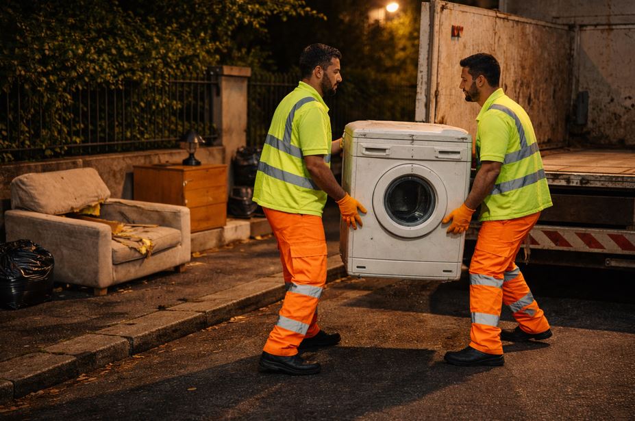 Collecte d'encombrants à Challans