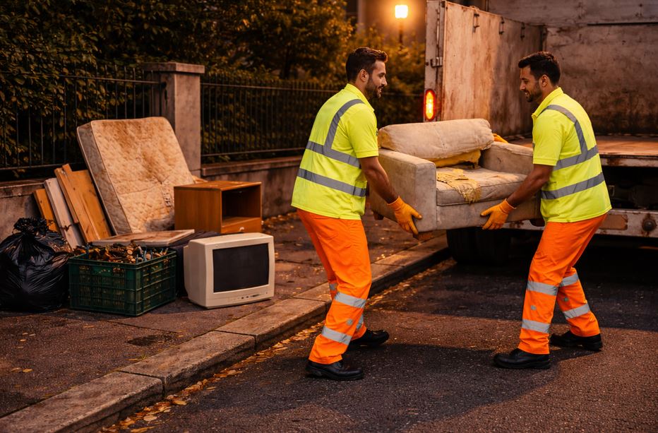 Collecte d'encombrants à Châtillon