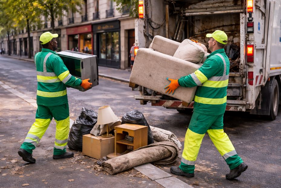 Collecte d'encombrants à Castelanau-le-Lez