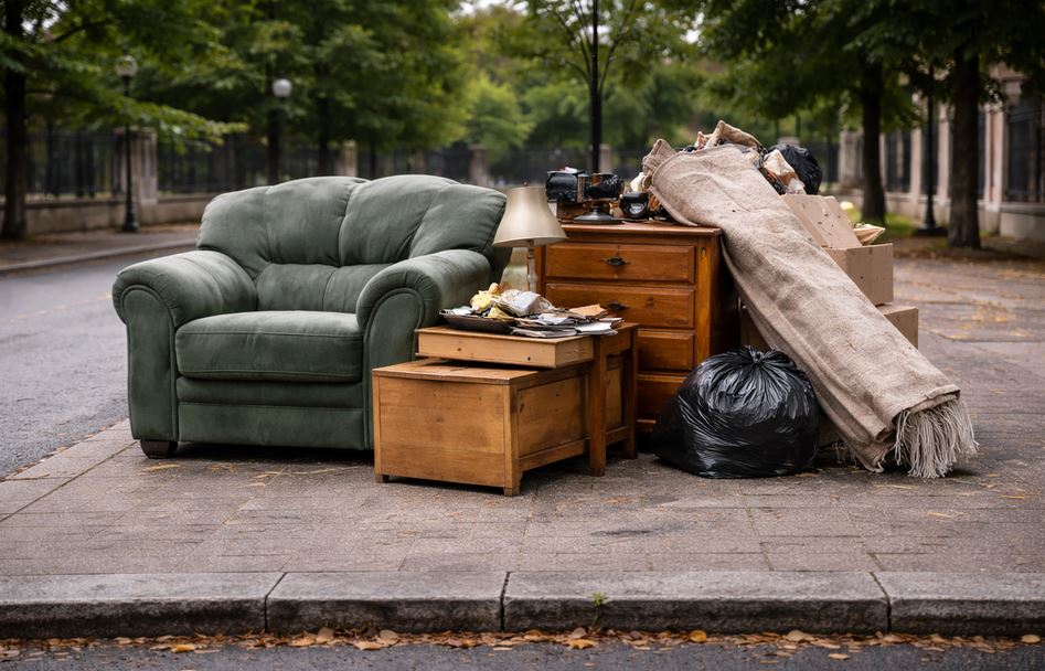 Encombrants à Saint-Chamond