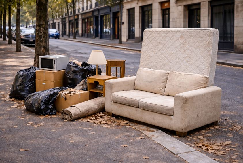 Encombrants à Millau