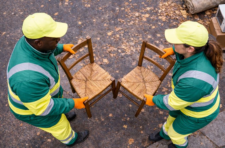 Collecte d'encombrants à Nantes