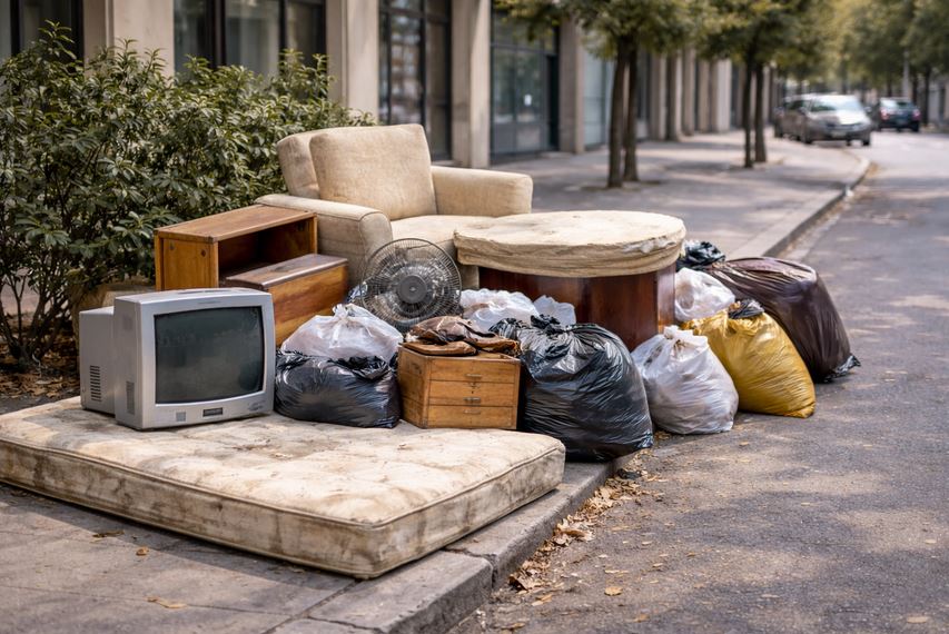 Encombrants à Saint-Pierre