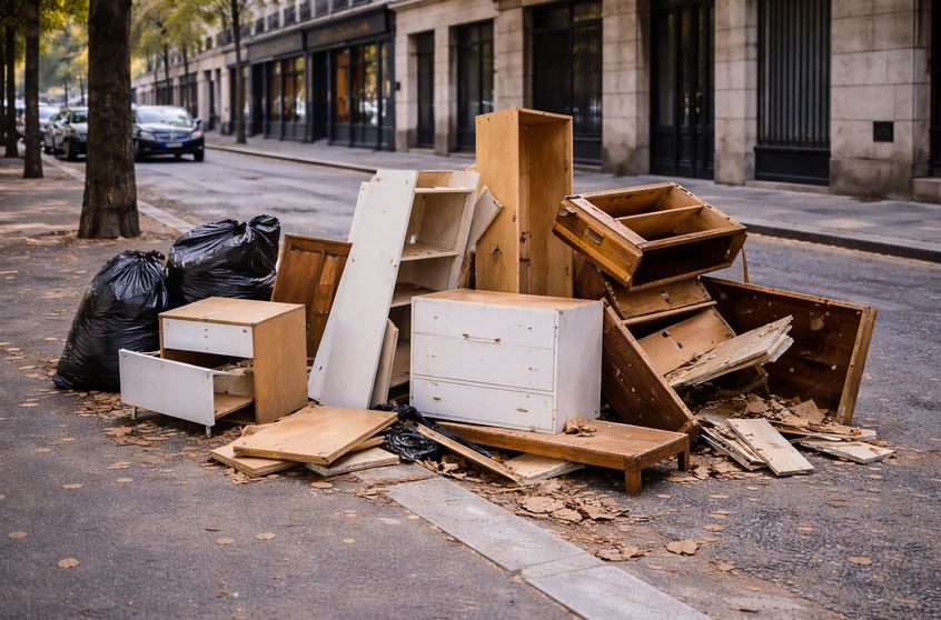 Encombrants au Petit-Quevilly