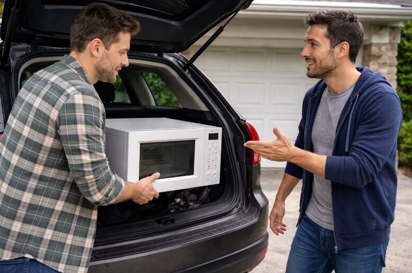 Vente d'un four entre particuliers comme alternative au ramassage d'encombrants