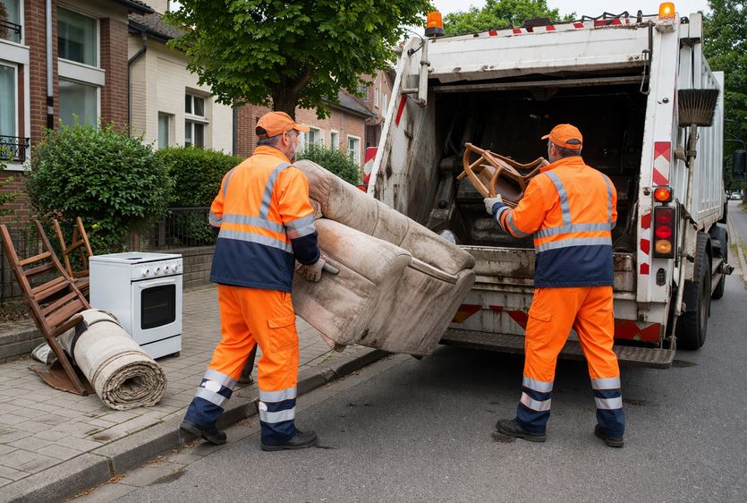 Collecte d'encombrants à Lagny-sur-Marne