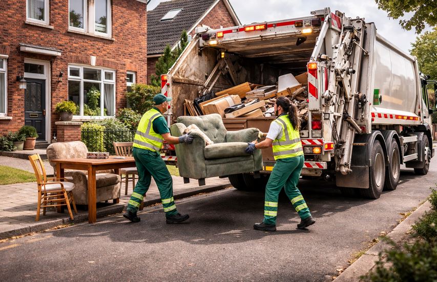 Collecte d'encombrants à Melun