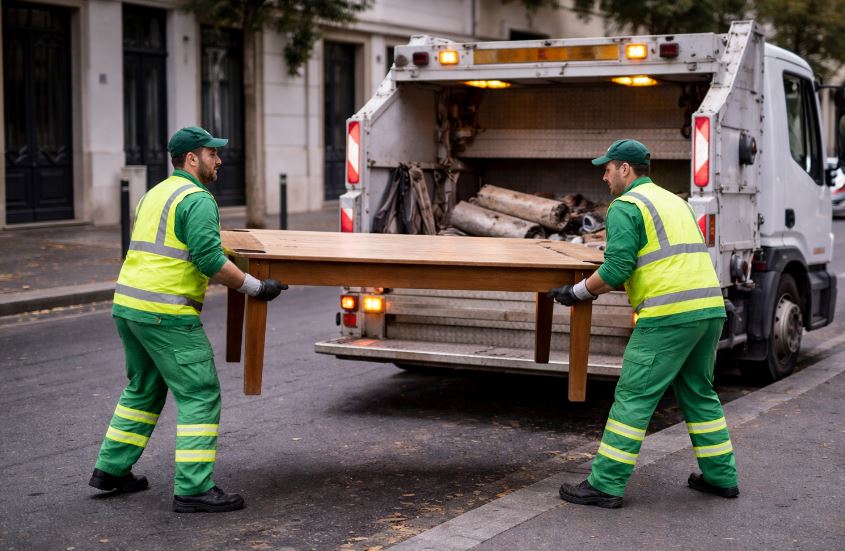 Collecte d'encombrants à Noisy-le-Sec