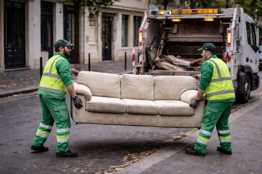Collecte d'encombrants à Rosny-sous-Bois