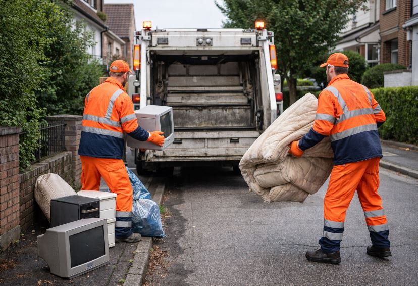 Collecte d'encombrants à Villeneuve-le-Roi