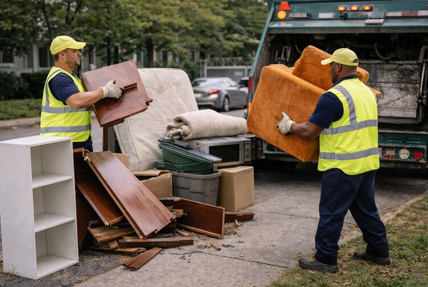 Collecte d'encombrants à Vincennes