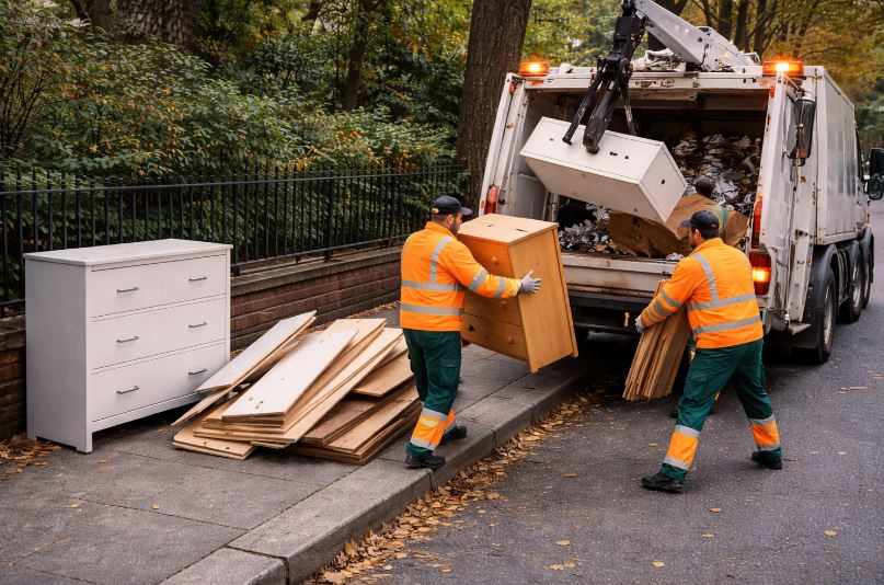 Collecte d'encombrants à Brive-la-Gaillarde