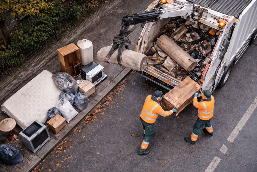 Collecte d'encombrants à Vitry-sur-Seine