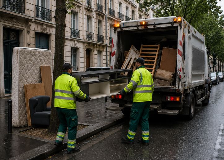 Ramassage d'encombrants à Lamballe-Armor
