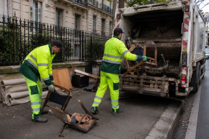 Collecte d'encombrants à Marseille